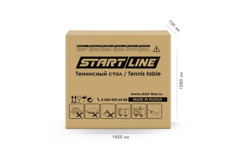 Теннисный стол Всепогодный Start Line Grand EXPERT 4 6044-2 Black фото 2