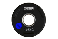 Диск олимпийский обрезиненный 3-х хватовый 1,25кг Hasttings Digger HD51C1C-1,25