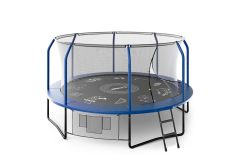 Батут UNIX Line SUPREME GAME 14 ft (Blue)