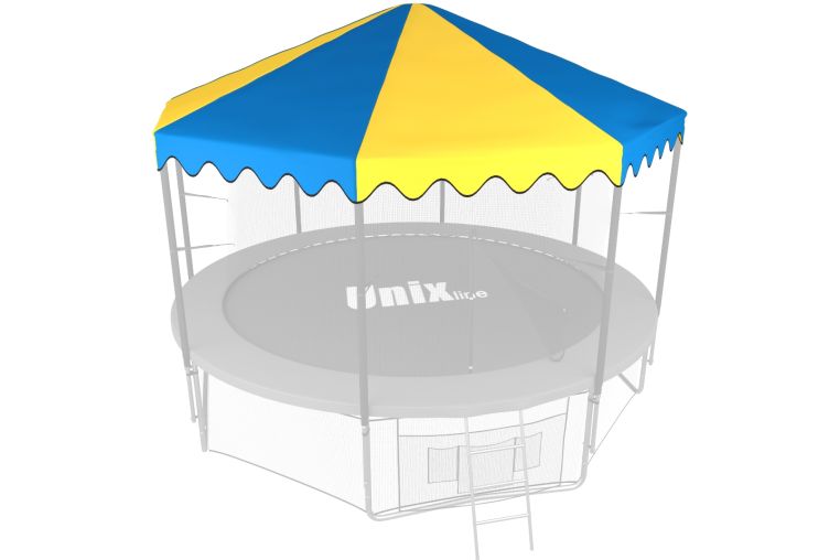 Крыша для батута UNIX Line 12 ft Blue/Yellow 