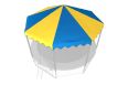 Крыша для батута UNIX Line 12 ft Blue/Yellow фото 1
