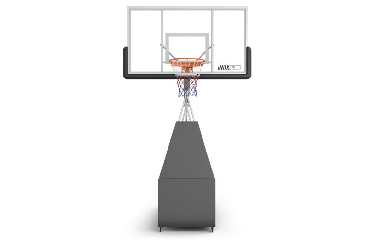 Баскетбольная стойка UNIX Line B-Stand-TG PRO 72"x42" R45 H120-305 см фото 10