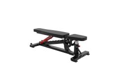 Скамья многофункциональная регулируемая Protrain PP187 (черно-красный)