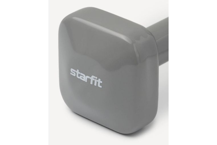 Гантель виниловая 4 кг Star Fit DB-106 темно-серый фото 5