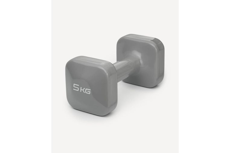 Гантель виниловая 5 кг Star Fit DB-106 темно-серый 