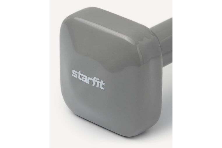 Гантель виниловая 5 кг Star Fit DB-106 темно-серый фото 1